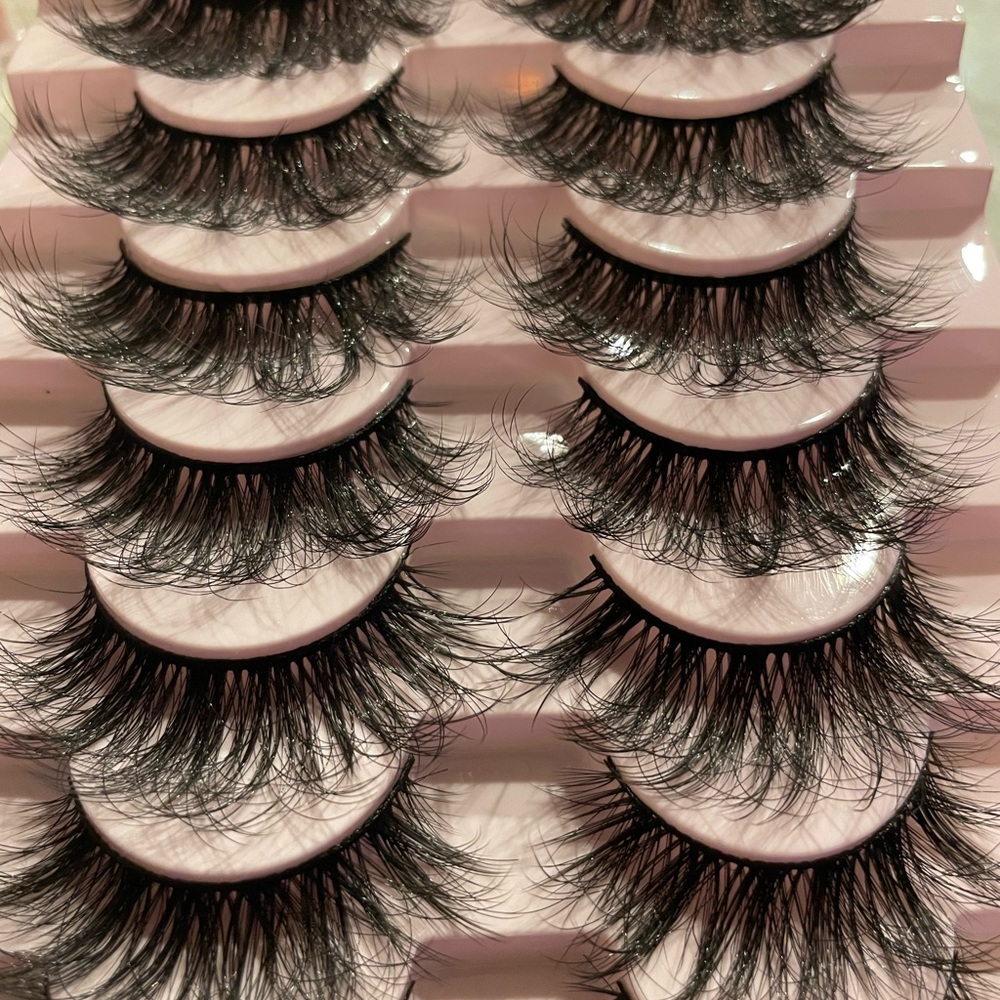False eyelashes 10 pair per pack